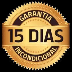 Selo de garantia incondicional de 15 dias